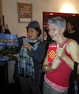 Manue :"e escriu un diccionari occitan-japonès!" (photo XDR) Manue :"e escriu un diccionari occitan-japonès!" (photo XDR)