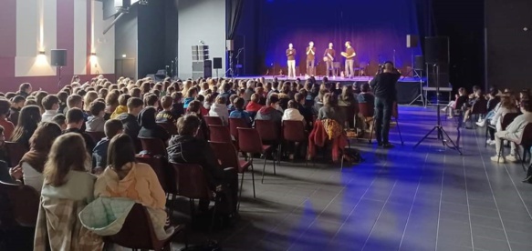 A Riberac, concert du Còr de la Plana - Photo T.Lhironde DR