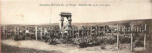Après les combats du 20 août 1914. Après les combats du 20 août 1914.