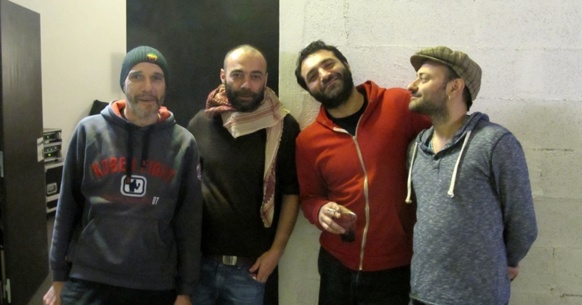 Daqui Dub après une première séance de "restitution musicale au public" à la Friche de la Belle de Mai (photo MN) Daqui Dub après une première séance de "restitution musicale au public" à la Friche de la Belle de Mai (photo MN)