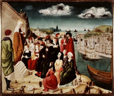 Marie-Madeleine, pêcheresse repentie en prêche à Marseille (Musée du Vieux Marseille DR) Marie-Madeleine, pêcheresse repentie en prêche à Marseille (Musée du Vieux Marseille DR)