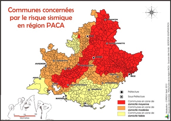 Un tèrratrémòl am’un epicentre aupenc