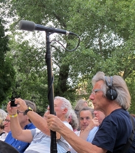 Les techniciens et non seulement les artistes travaillent sous le régime de l'intermittence (photo MN)