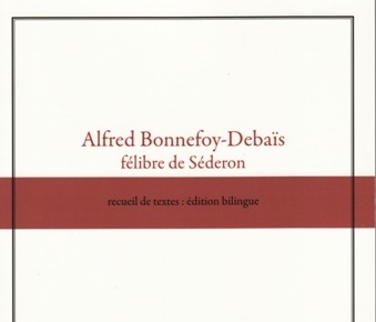 Legir «Lo felibre de Sederon» de Joan-Glaude Rixte Legir «Lo felibre de Sederon» de Joan-Glaude Rixte