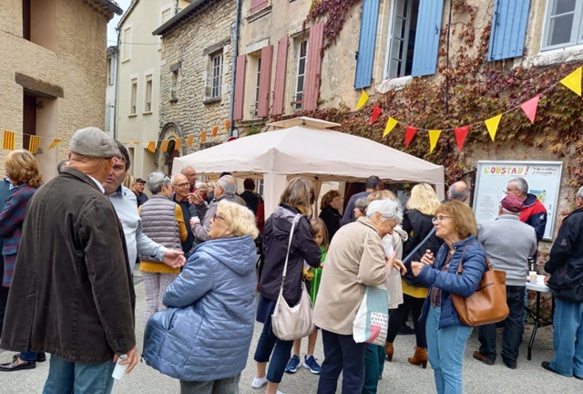 Le nouveau local a réclamé des mois de travail, Li Cha Cha de Ventour créent un espace dédié à la langue d'oc et les cours vont commencer sous peu (photo RC DR)