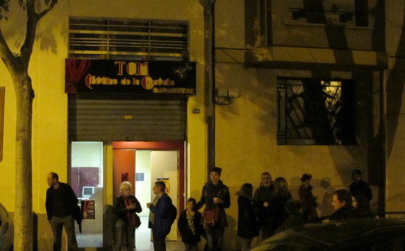 Le public occitanophone a t'il trouvé...et presque perdu la salle qui lui permettrait d'organiser de nouveaux événements ? (photo MN) Le public occitanophone a t'il trouvé...et presque perdu la salle qui lui permettrait d'organiser de nouveaux événements ? (photo MN)