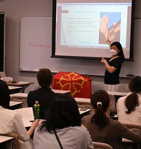 Désormais l'occitan est enseigné à l'université au Japon (photo XDR)