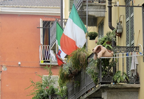 L'arrivée de la Ligue du Nord au pouvoir piémontais avait mis l'Euro Région Alpes Méditerranée en sommeil - ici une rue de Coni en 2011(photo MN)