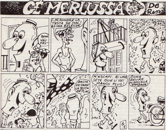 Une BD créée en 1976 par Reno et publié dans la Ratapinhata (doc Coloc DR) Une BD créée en 1976 par Reno et publié dans la Ratapinhata (doc Coloc DR)