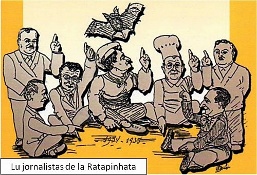 La Ratapignata, seconde époque avec ses fondateurs antifascistes (photo XDR)