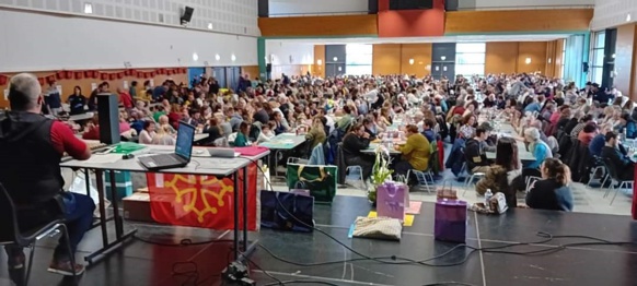 760 participants à un loto militant pour l'enseignement de l'occitan on ne le voit pas tous les jours (photo XDR)