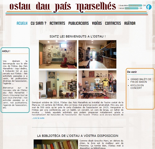 L’Ostau dau País Marselhés sur la Toile L’Ostau dau País Marselhés sur la Toile