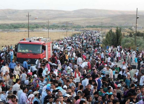 Il y a actuellement deux millions de réfugiés syriens selon l'Agence des Nations Unies pour les Réfugiés. La France accueillera en tout et pour tout 24 000 réfugiés en 2015 (photo UNHCR DR) Il y a actuellement deux millions de réfugiés syriens selon l'Agence des Nations Unies pour les Réfugiés. La France accueillera en tout et pour tout 24 000 réfugiés en 2015 (photo UNHCR DR)