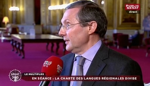 Philippe Bas (LR) a réussi à obtenir de la Commission des Lois au Sénat qu'il "zappe" tout débat sur le texte proposé par Christiane Taubira (photo Public Sénat DR)