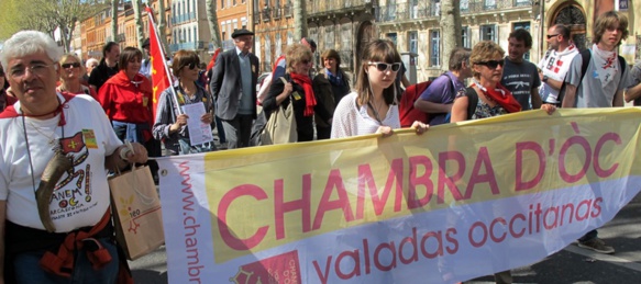 Si les manifestations en faveur des Langues de France auront lieu dans toutes les régions où se parle une langue minoritaire, des manifestants viendront aussi à Montpellier d'Italie ou d'Espagne (photo MN)