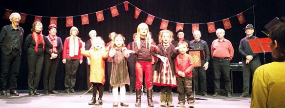 Le choeur de la calandreta au CMCL de Gap (photo XDR) Le choeur de la calandreta au CMCL de Gap (photo XDR)