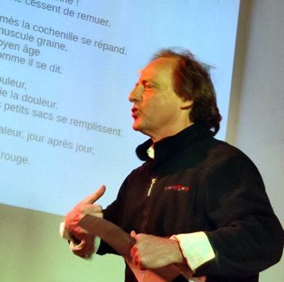 Gérard Roussel avait quasiment ouvert la soirée avec entrain (photo MN) Gérard Roussel avait quasiment ouvert la soirée avec entrain (photo MN)