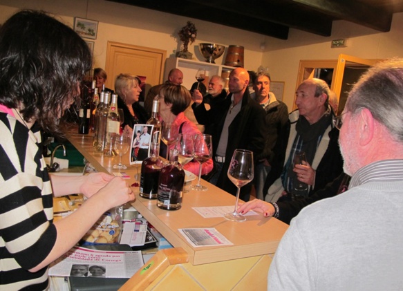 Vendredi soir au domaine Jacourette (photo MN) Vendredi soir au domaine Jacourette (photo MN)