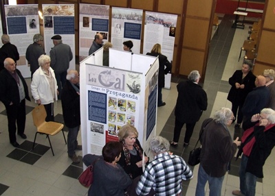 Entre les séances l'exposition du Cirdoc est très courue (photo XDR) Entre les séances l'exposition du Cirdoc est très courue (photo XDR)