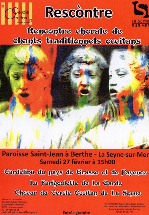 Une première rencontre des chorales d’oc à La Seyne Une première rencontre des chorales d’oc à La Seyne