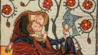 Au Moyen-Age, l'amour courtois révolutionne la manière de voir la femme, et diffuse les valeurs de paratge, larguessa e convivència (honneur, don et partage, et vivre ensemble) Au Moyen-Age, l'amour courtois révolutionne la manière de voir la femme, et diffuse les valeurs de paratge, larguessa e convivència (honneur, don et partage, et vivre ensemble)