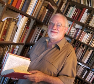 Jean-Yves Royer en 2010 à Forcalquier. Ses sonnets ont inspiré l'équipe de Balat (photo MN)