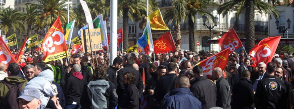 Lo POC manifèsta còntra la Lèi Khomri a Tolon Lo POC manifèsta còntra la Lèi Khomri a Tolon