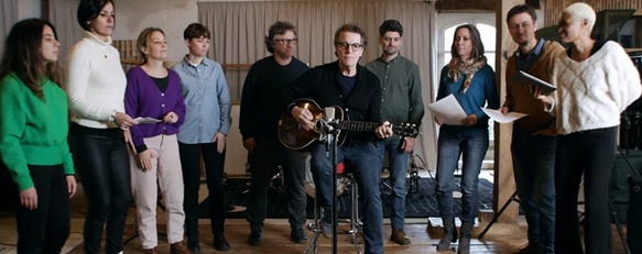 Durant la résidence d'artistes à Astaffort l'hiver dernier Durant la résidence d'artistes à Astaffort l'hiver dernier