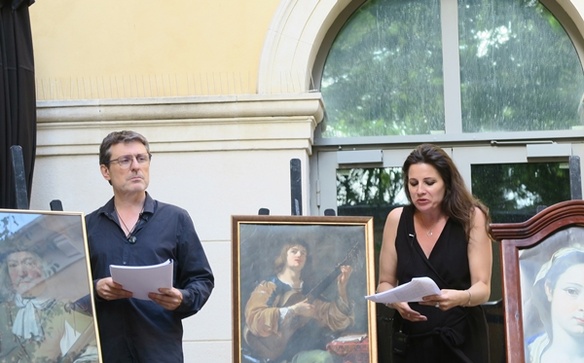 En 2024 déjà au Musée Granet d'Aix Didier Maurell allie musiques, textes d'auteurs provençaux et œuvres plastiques de l'âge baroque (photo MN)
