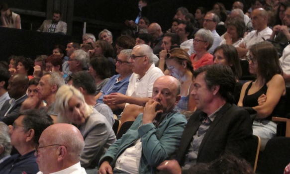 Le public des acteurs culturels était convié à écouter, pas à s'exprimer. Les membres actifs des ateliers de réflexion seront choisis par la Région (photo MN) Le public des acteurs culturels était convié à écouter, pas à s'exprimer. Les membres actifs des ateliers de réflexion seront choisis par la Région (photo MN)