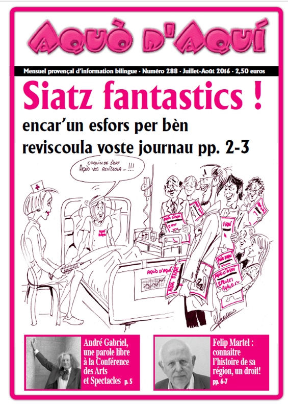 Le n°288, sous presse, le dit : ça va mieux, abonnez-vous maintenant, et ça ira tout à fait bien. Le n°288, sous presse, le dit : ça va mieux, abonnez-vous maintenant, et ça ira tout à fait bien.