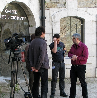 A partir de 1983 Jean-Pierre Belmon entame une carrière dans les médias : radio d'abord, télévision ensuite (photo MN)