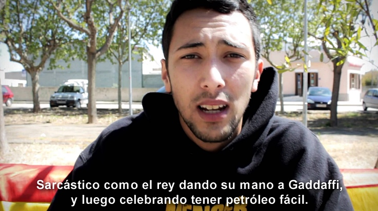 La preson per denonciar la monarquia espanhòla La preson per denonciar la monarquia espanhòla