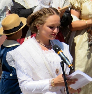 Anaïs Lesbros, dimanche à Arles (photo VR DR) Anaïs Lesbros, dimanche à Arles (photo VR DR)
