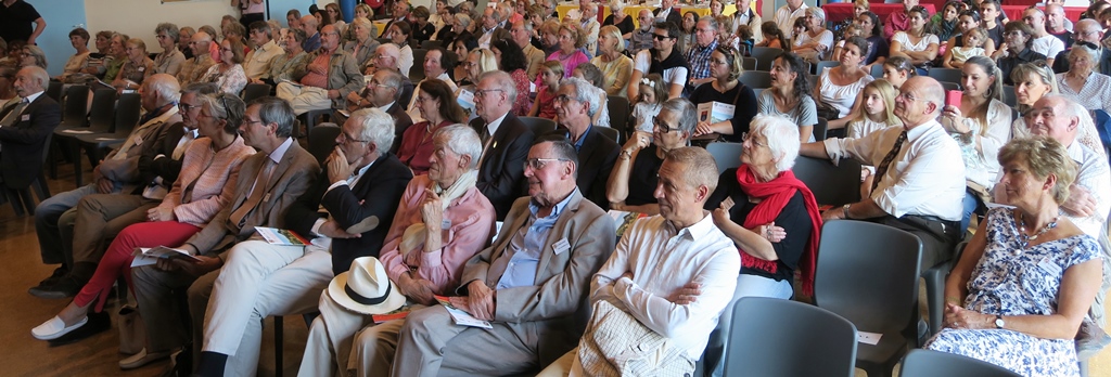 Deux à trois cents personnes assistent régulièrement à la remise du Grand Prix Littéraire de Provence (photo MN)