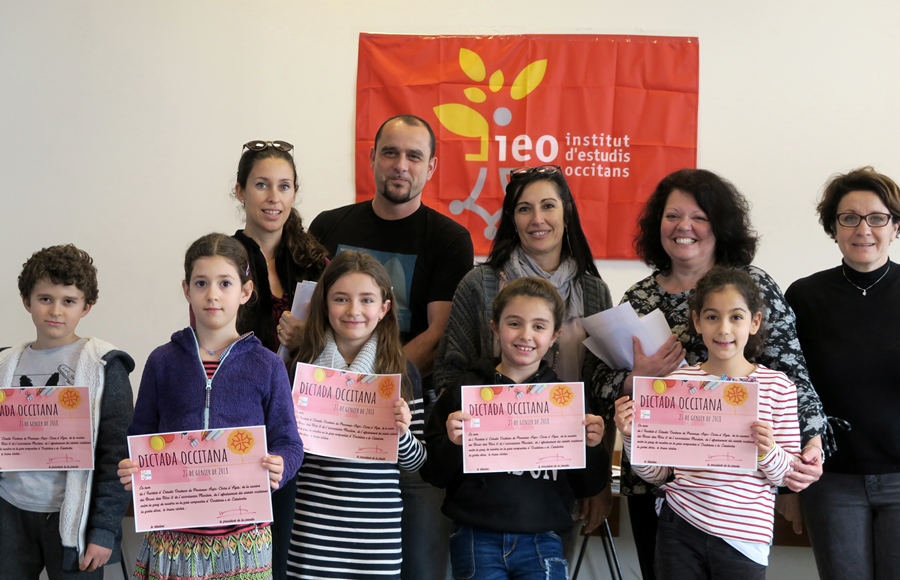 A Septèmes la Dictada a attiré les élèves de trois écoles des Bouches-du-Rhône, largement primés, avec une dotation de 100€ pour les projets scolaires de chacun des établissements (photo MN)