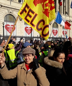 Une présence à Marseille, avec d'autres publics de la communauté éducative, et sous la bannière de la Felco (photo XDR)