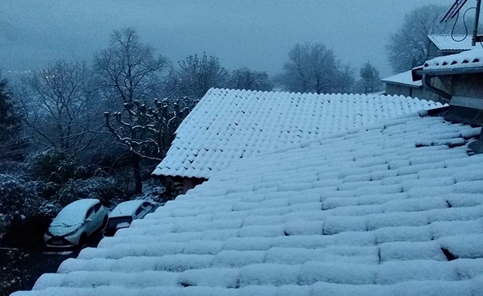 Vallée du Buech, ce jeudi matin, de très bonne heure (photo VL DR)