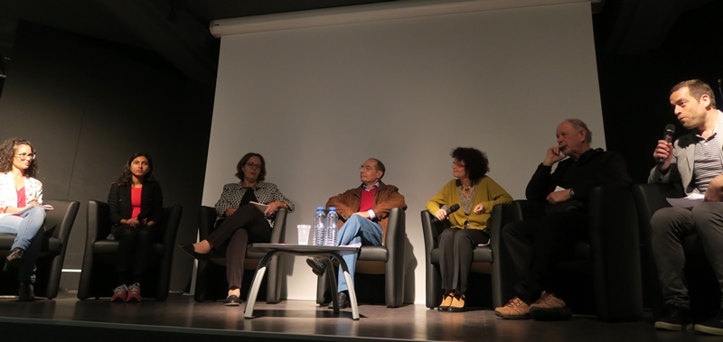 Novembre 2018 à Nice, table ronde sur les conditions de l'enseignement de la langue régionale : un constat général, la politique de l'Etat est linguicide (photo MN)