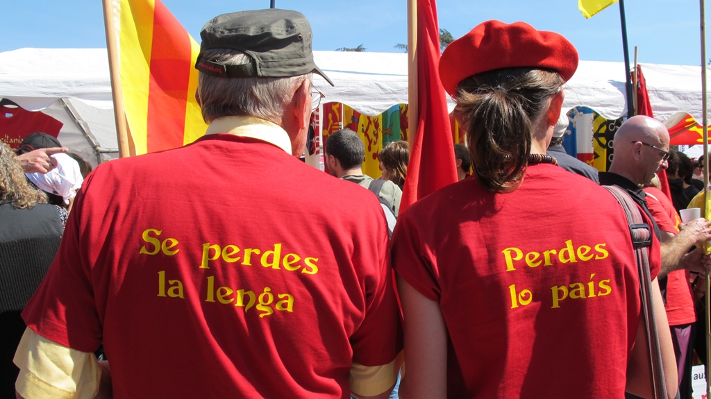 Loin de la politique de projets, forcément éphémère, ce que demande l'occitanisme, c'est une reconnaissance, une réparation historique et partant les moyens de faire vivre la culture du pays (photo MN)