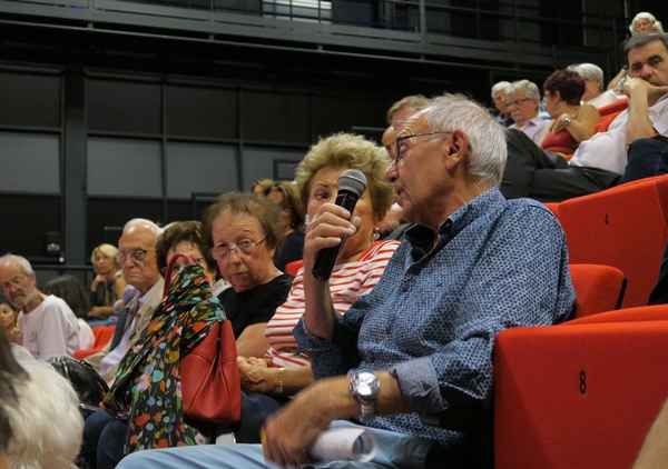 Vue partielle du public au congrès du Forum d'Oc d'octrobre 2019 à La Seyne-sur-Mer (83)