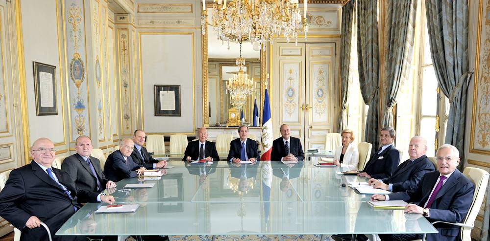 Le Conseil Constitutionnel à l'œuvre (photo CC DR)