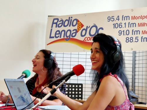 Ràdio Lengadòc avait joué la carte de la bonne humeur, avec celle du débat sociétal (photo MN)