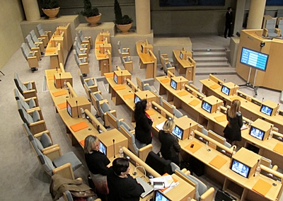 Pendant la minute de silence (photo MN)