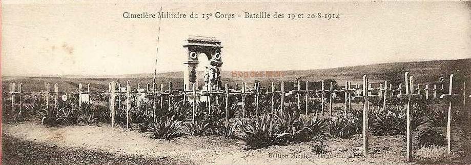 Après les combats du 20 août 1914. Après les combats du 20 août 1914.