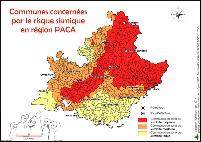 Un tèrratrémòl am’un epicentre aupenc