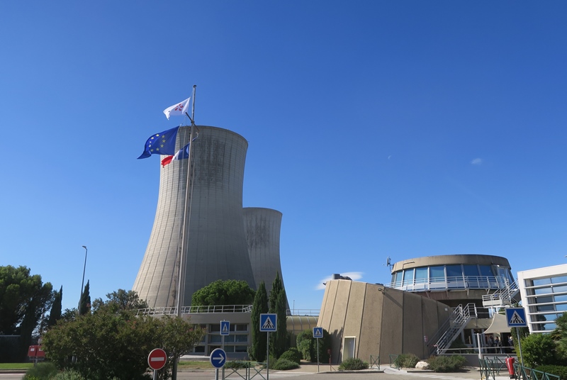 La Centrale Nucléaire de Tricastin en octobre 2018 (photo MN)