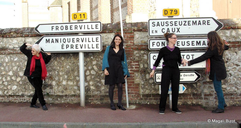 An fa ausir lo von von occitan en Normandia, e li siguèron benurosas (photo MB DR) An fa ausir lo von von occitan en Normandia, e li siguèron benurosas (photo MB DR)