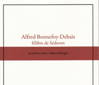 Legir «Lo felibre de Sederon» de Joan-Glaude Rixte Legir «Lo felibre de Sederon» de Joan-Glaude Rixte