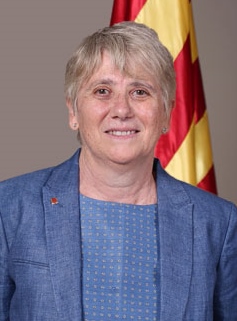 Clara Ponsatí en 2017, alors conseillère déléguée à l'Education de la Generalité de Catalogne (photo Generalitat de Catalunya DR)
